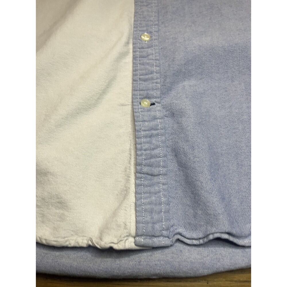 American Eagle Men’s Blue Patchwork Colorblock Bu… - image 4